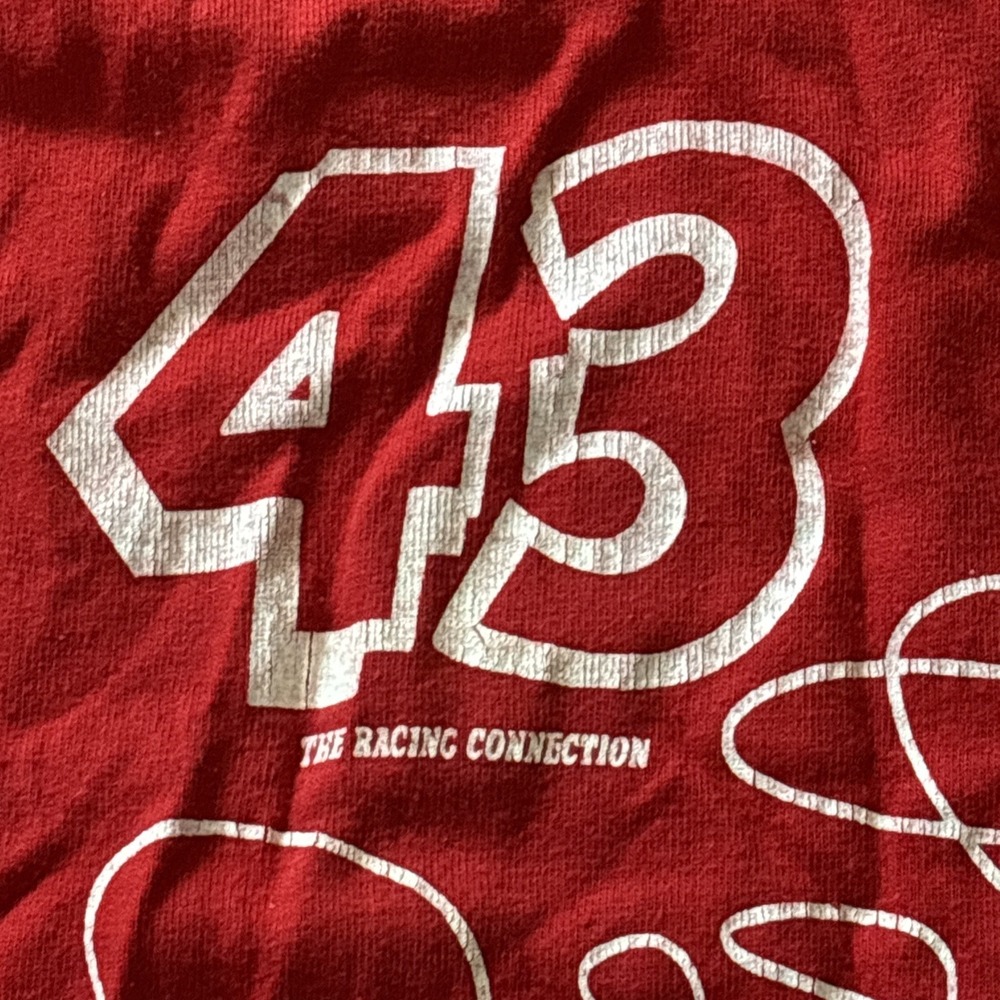 VINTAGE 80s RICHARD PETTY #43 RACING T-SHIRT Small The Racing Connection NASCAR - Picture 3 of 9